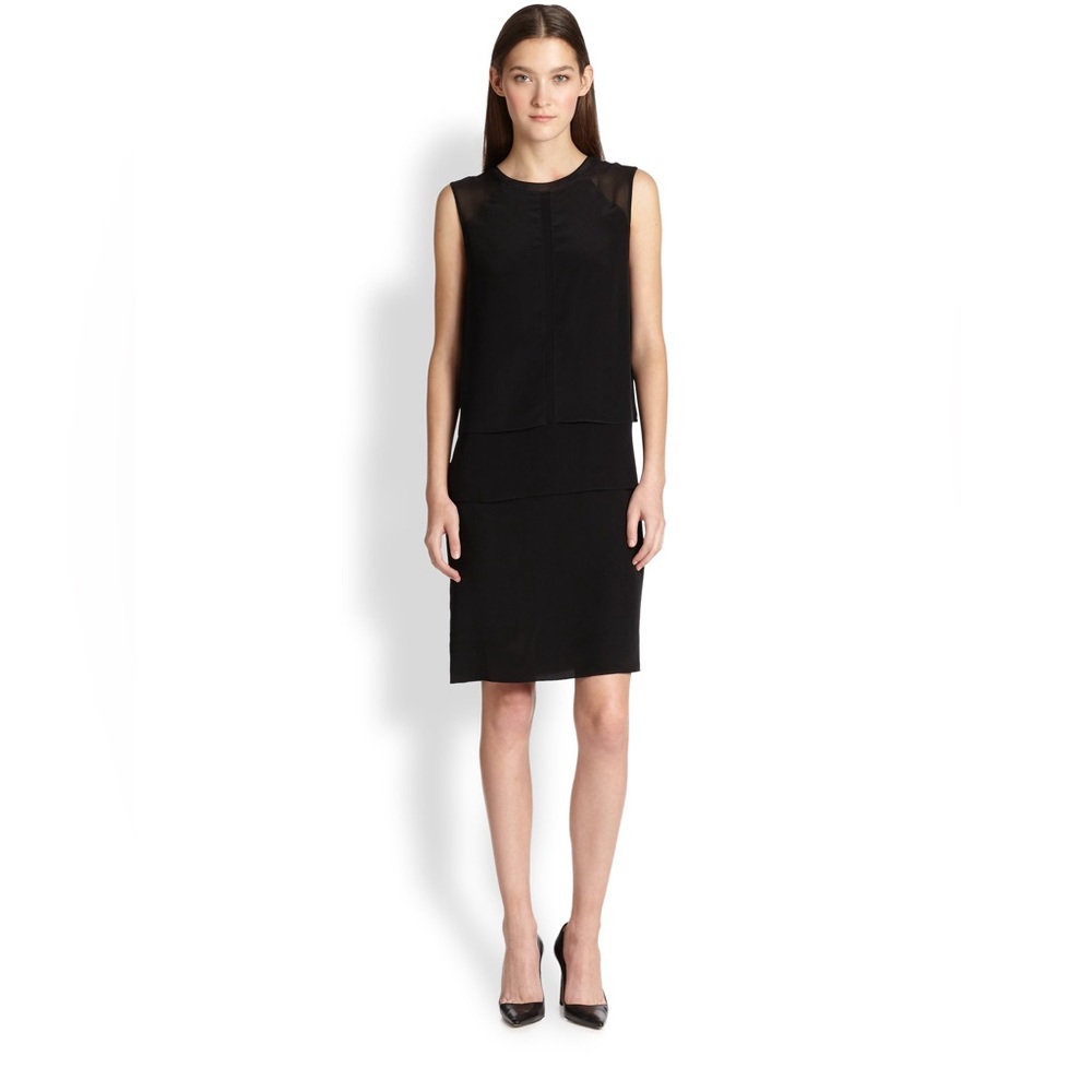 VINCE BLACK MINI DRESS